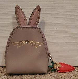 Kate Spade hop to it rabbit coin purse